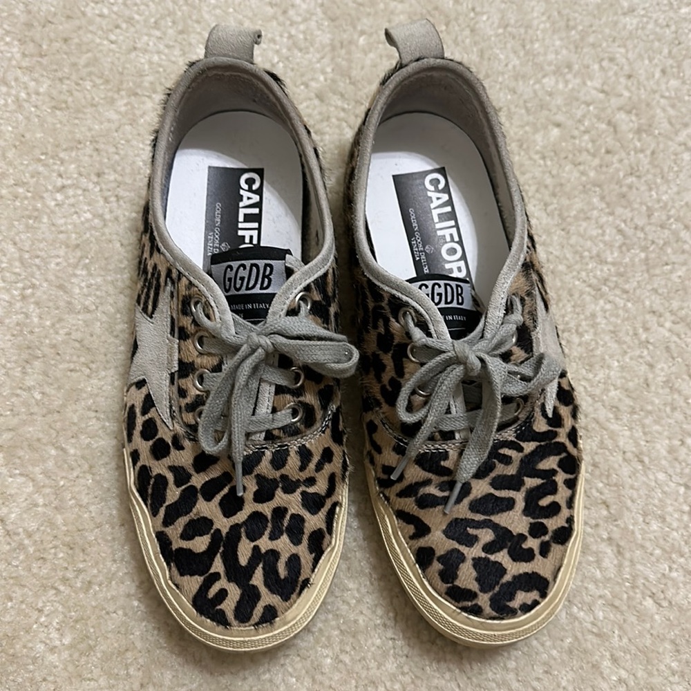 Golden Goose California low top sneakers. Used. Size: 7